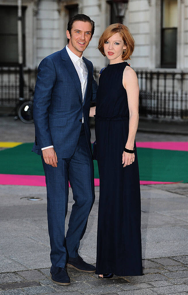 LONDON, ENGLAND - JUNE 03:  Dan Stevens and Susie Hariet attend the Royal Academy of Arts Summer Exhibition on June 3, 2015 in London, England.  (Photo by Stuart C. Wilson/Getty Images)