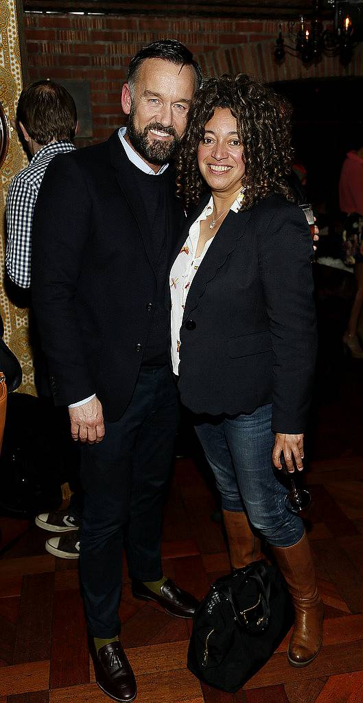 
Brendan Courtney and Teresa Smith at the launch of Orchard Thieves Cider at the Den-photo Kieran Harnett