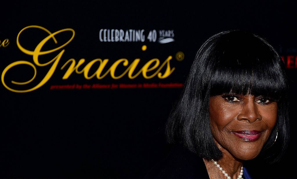 Actress Cicely Tyson poses on arrival for the 40th anniversary of the Gracies Awards in Beverly Hills, California on May 19, 2015, presented by The Alliance for Women in Media.   AFP PHOTO / FREDERIC J. BROWN        (Photo credit should read FREDERIC J. BROWN/AFP/Getty Images)