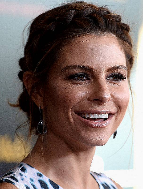 BEVERLY HILLS, CA - MAY 19:  Actress Maria Menounos arrives at the 40th Anniversary Gracies Awards at The Beverly Hilton Hotel on May 19, 2015 in Beverly Hills, California.  (Photo by Frazer Harrison/Getty Images)