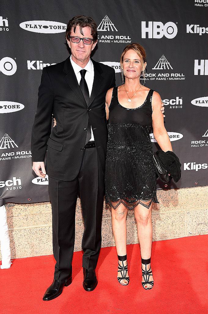 CLEVELAND, OH - APRIL 18:  Lee Butterfield (L) attends the 30th Annual Rock And Roll Hall Of Fame Induction Ceremony at Public Hall on April 18, 2015 in Cleveland, Ohio.  (Photo by Michael Loccisano/Getty Images)