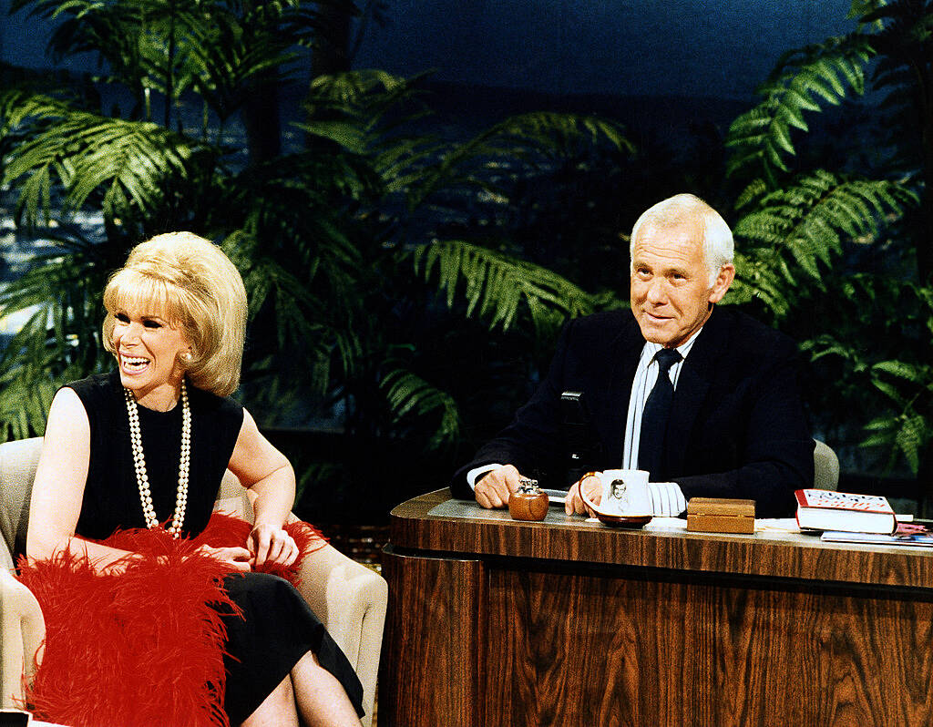 The Tonight Show with Johnny Carson (NBC) TV Talk Show 1962 - 1992

Featuring: Joan Rivers,Johnny Carson
Where: United States
When: 04 Sep 1980
Credit: WENN.com
