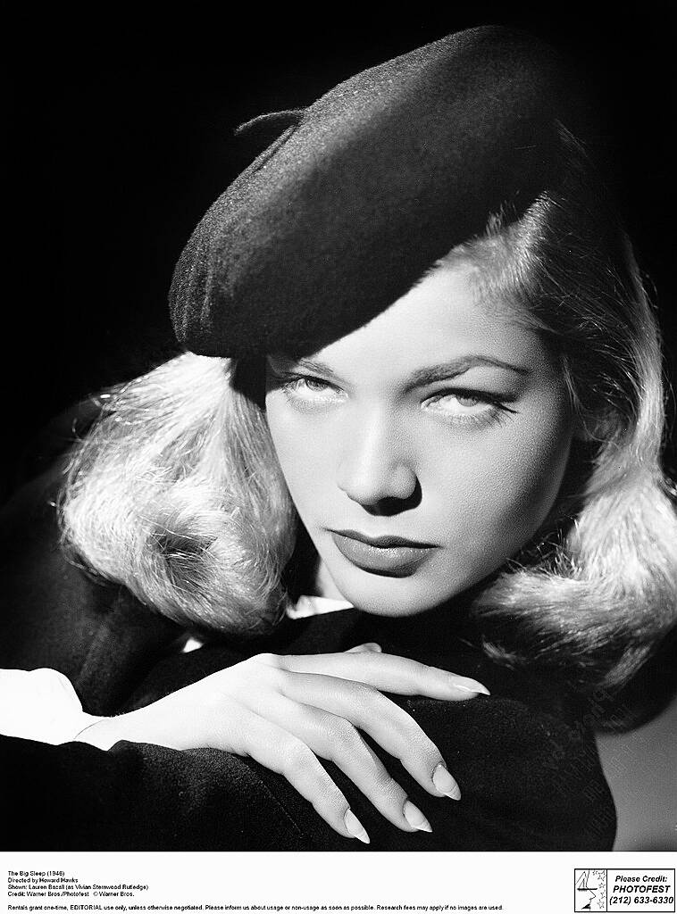 The Big Sleep (1946)
Directed by Howard Hawks
Shown: Lauren Bacall (as Vivian Sternwood Rutledge)


WENN.com