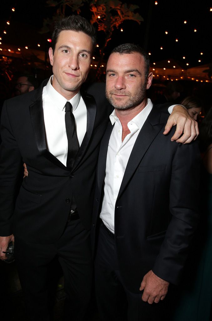 Pablo Schreiber and  Liev Schreiber seen at the Netflix Celebration of the 66th Primetime Emmy Awards held at the Chateau Marmont on Monday, August 25, 2014, in Los Angeles. (Photo by Eric Charbonneau/Invision for Netflix]/AP Images)