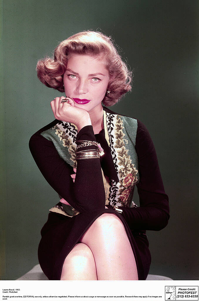 Lauren Bacall, 1953

WENN.com
