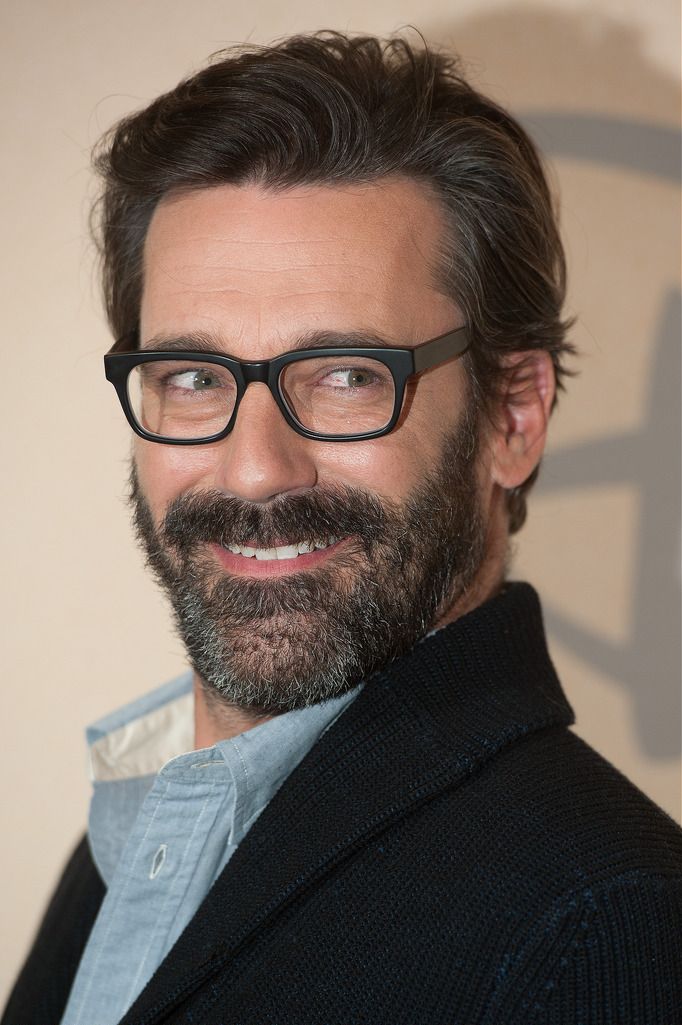 Normally seen as the smooth-faced Don Draper, when Hamm lets the beard grow it's a force to be reckoned with.

Credit: Daniel Deme/WENN.com