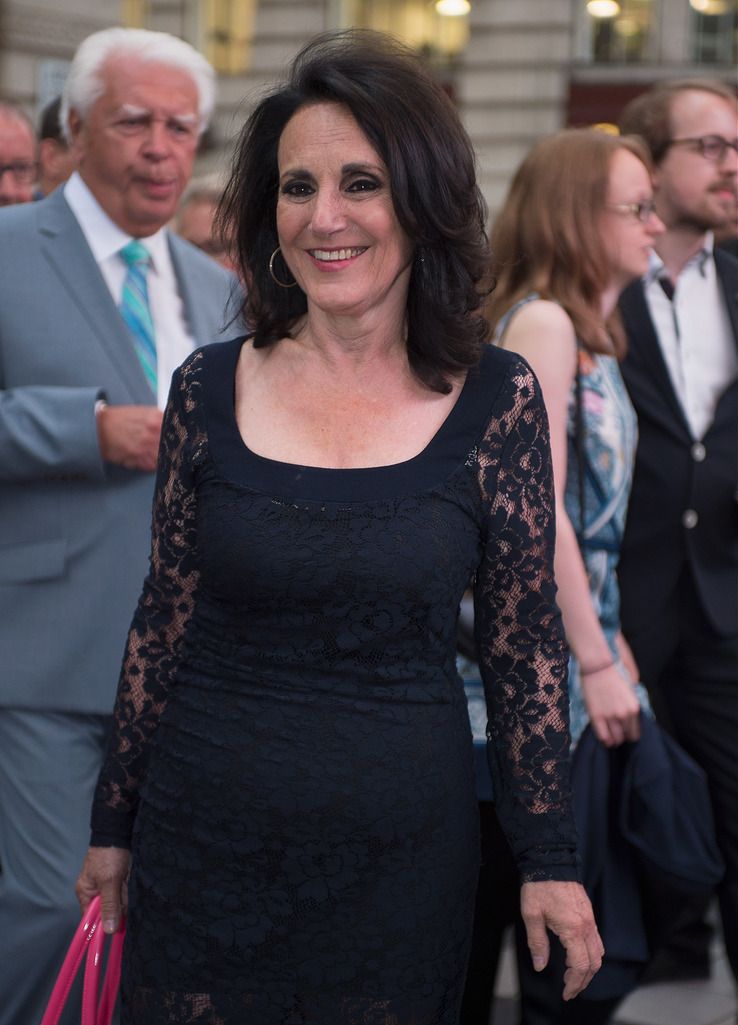 LONDON, ENGLAND - JULY 20:  Lesley Joseph attends the press night of "Sinatra At The London Palladium" at London Palladium on July 20, 2015 in London, England.  (Photo by Tabatha Fireman/Getty Images)