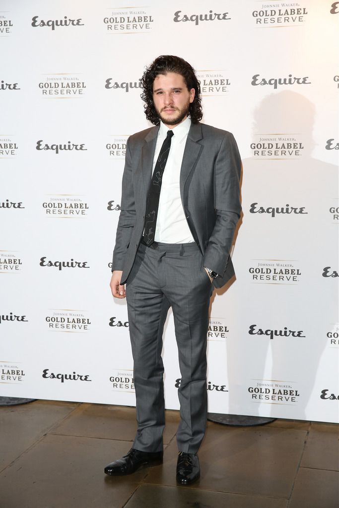 Jon Snow keeps his beard at optimum length for his face: any shorter and it's just scruff, any longer and it looks too thin. 

Credit: Lia Toby/WENN.com