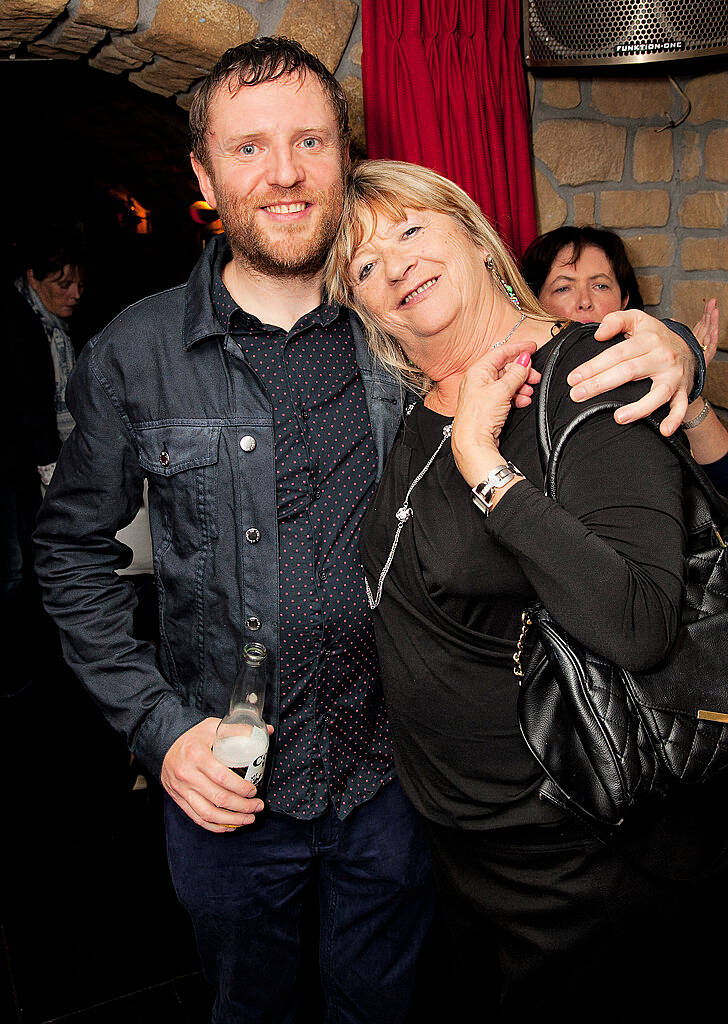 Paul Sherwood Â© 2014

Caroline Grace Cassidy - book launch - 'I Always Knew'. Party at Pacino's, Suffolk Street, Dublin.  August 2014.