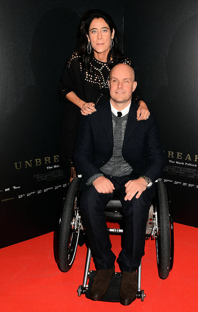 Featuring: Mark Pollock & fiancee Simone George

WENN.com