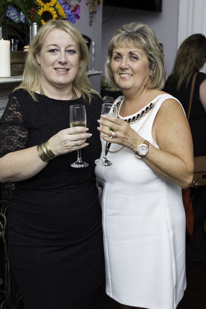 Judy & Joyce Cadwell pictured at the launch of the Cliff Town House Oyster Festival on Stephen's Green D2. Photo: Anthony Woods.