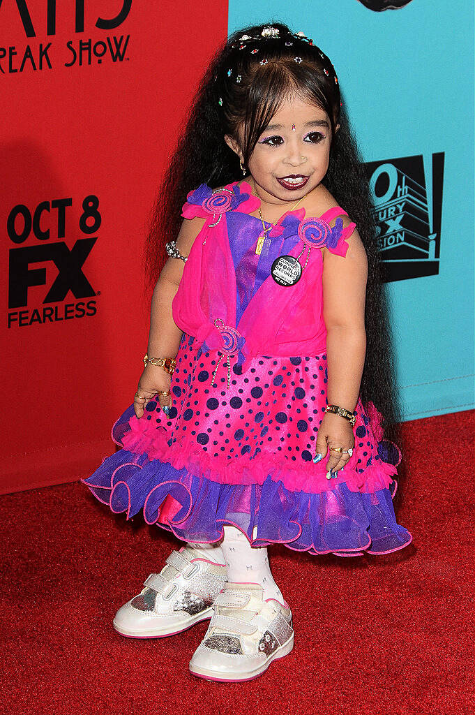 Featuring: Jyoti Amge

 Adriana M. Barraza/WENN.com