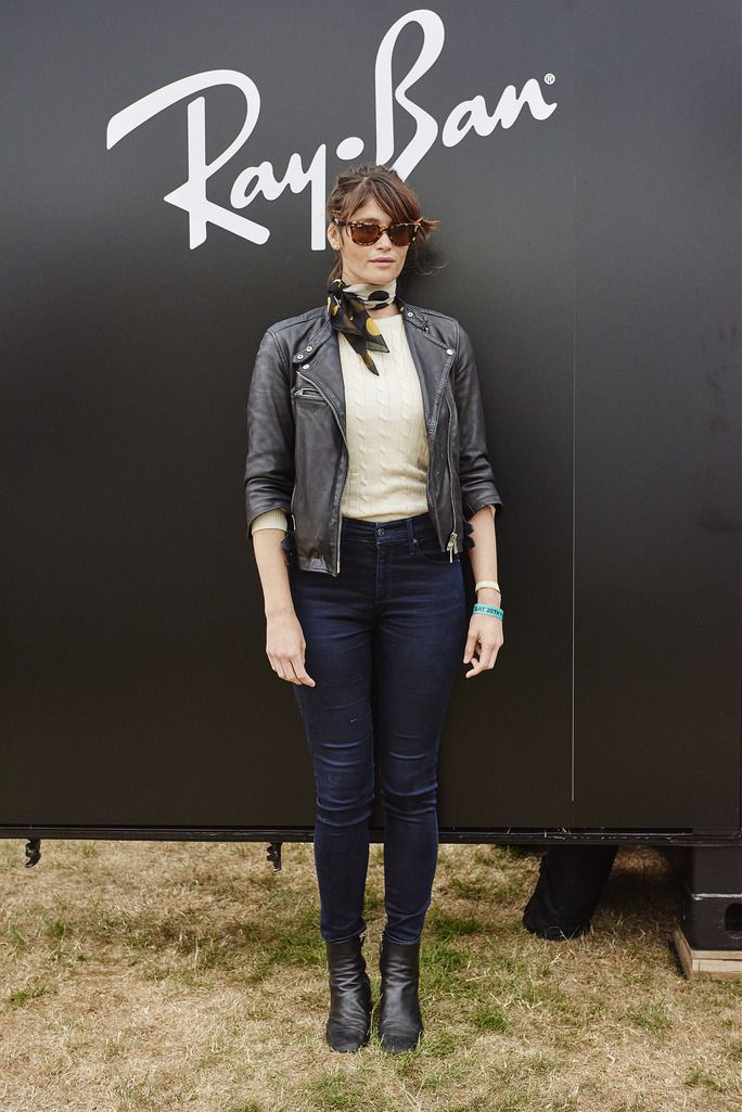 LONDON, UNITED KINGDOM - JUNE 20: In this handout image supplied by Ray-Ban, Gemma Arterton poses at the Ray-Ban Rooms at Barclaycard Presents British Summer Time in Hyde Park on June 20, 2015 in London, United Kingdom. (Photo by Ray-Ban via Getty Images)