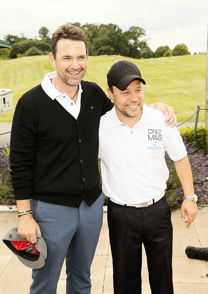 
2015 Marks & Spencer Ireland Marie Keating Foundation Celebrity Golf Classic  -photo Kieran Harnett
