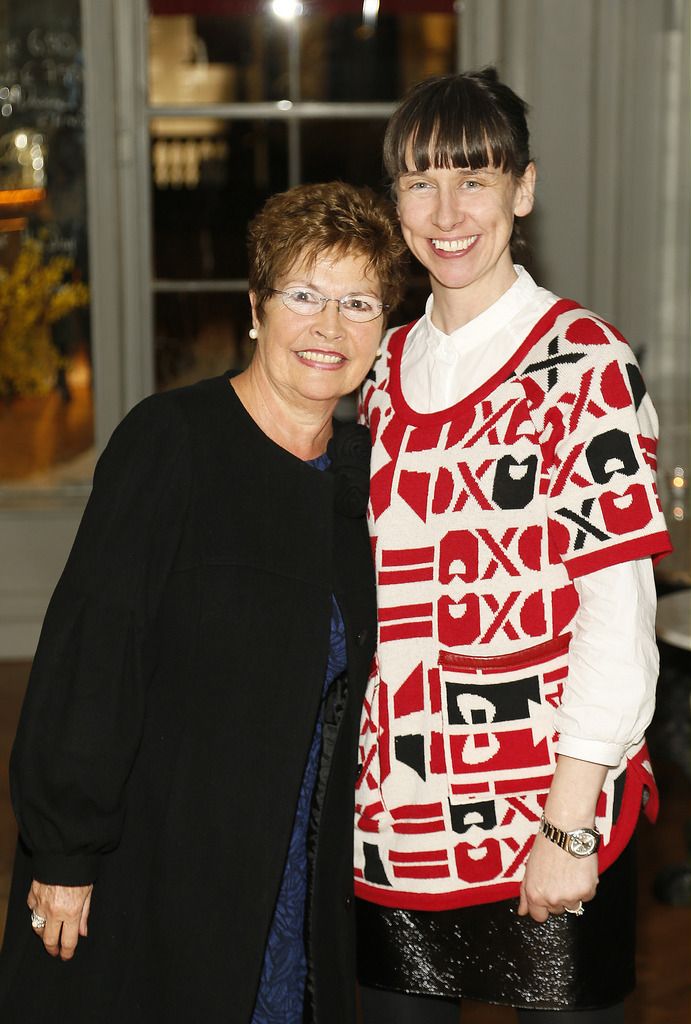 Maura and Jan Brierton at the launch of Paul Costelloe Living Studio, an exclusive capsule womenswear collection for Dunnes Stores - photo Kieran Harnett