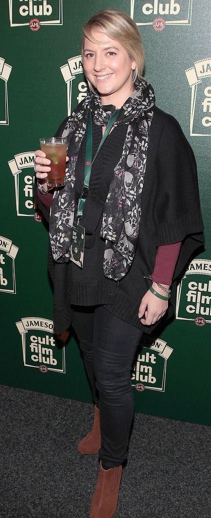 Donna McGarry   at the Jameson Cult Film Club screening of Friday The 13th Part 2 at The Rds Dublin.Picture:Brian Mcevoy.