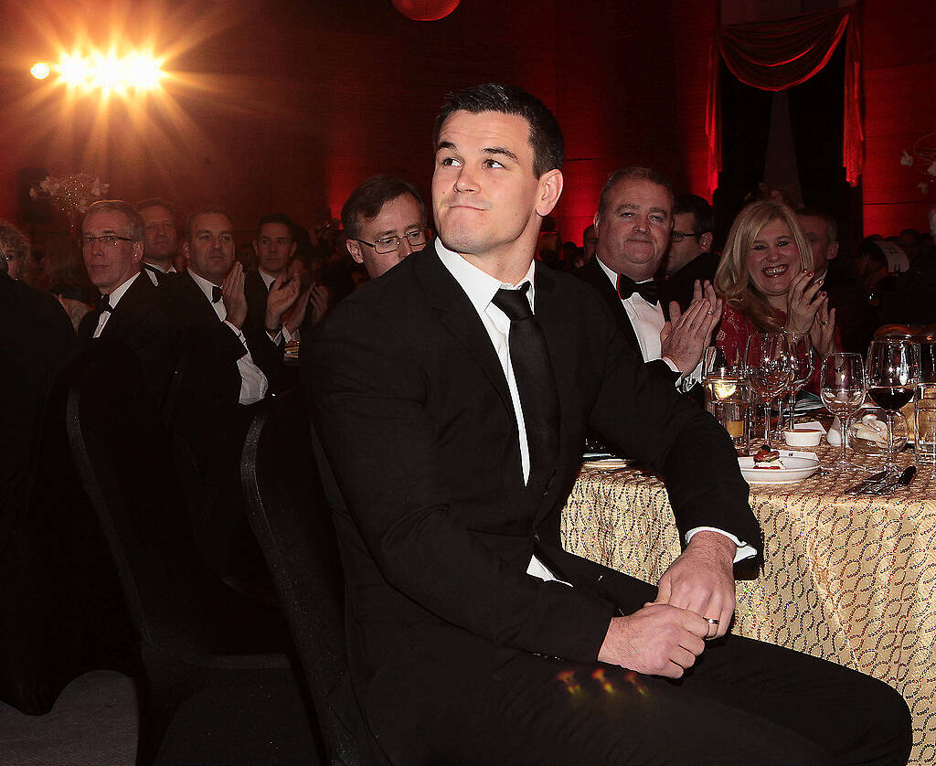 Johnny Sexton   pictured at O Reilly Hall in Ucd Dublin  where he received The Foundation Day Medal  at the UCD Foundation Day Alumni Awards   In recognition of his outstanding achievements both in provincial and national rugby...Pictures:Brian McEvoy.
