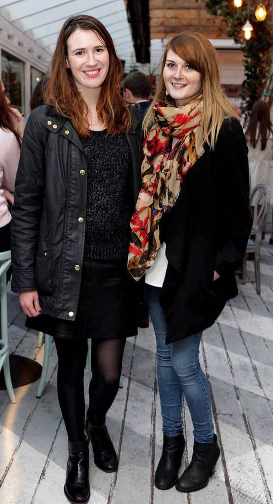 The BAFTA award-winning star of E4's hit show Made in Chelsea, Binky Felstead, brought some London glamour to Dublin when she launched her make-up range Binky London in Ireland in association with Uniphar Group. Pictured at the event are Jeanne Sutton, left, and Lara Sutton. Photo: Aoife Horgan