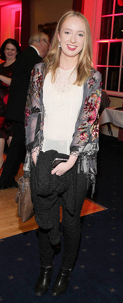 Lorna Breen at the final of the Freemasons Young Musician of the Year 2014  at Freemason Hall ,Dublin..Pic:Brian McEvoy.