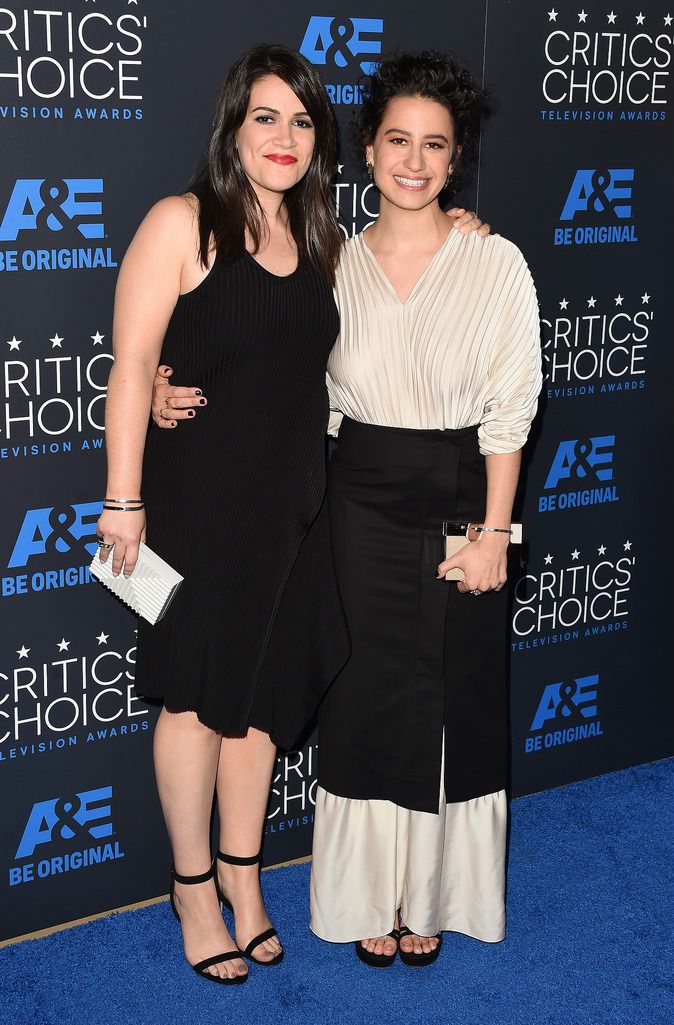 BEVERLY HILLS, CA - MAY 31: Actresses Abbi Jacobson (L) and Ilana Glazer attend the 5th Annual Critics' Choice Television Awards at The Beverly Hilton Hotel on May 31, 2015 in Beverly Hills, California.  (Photo by Jason Merritt/Getty Images)