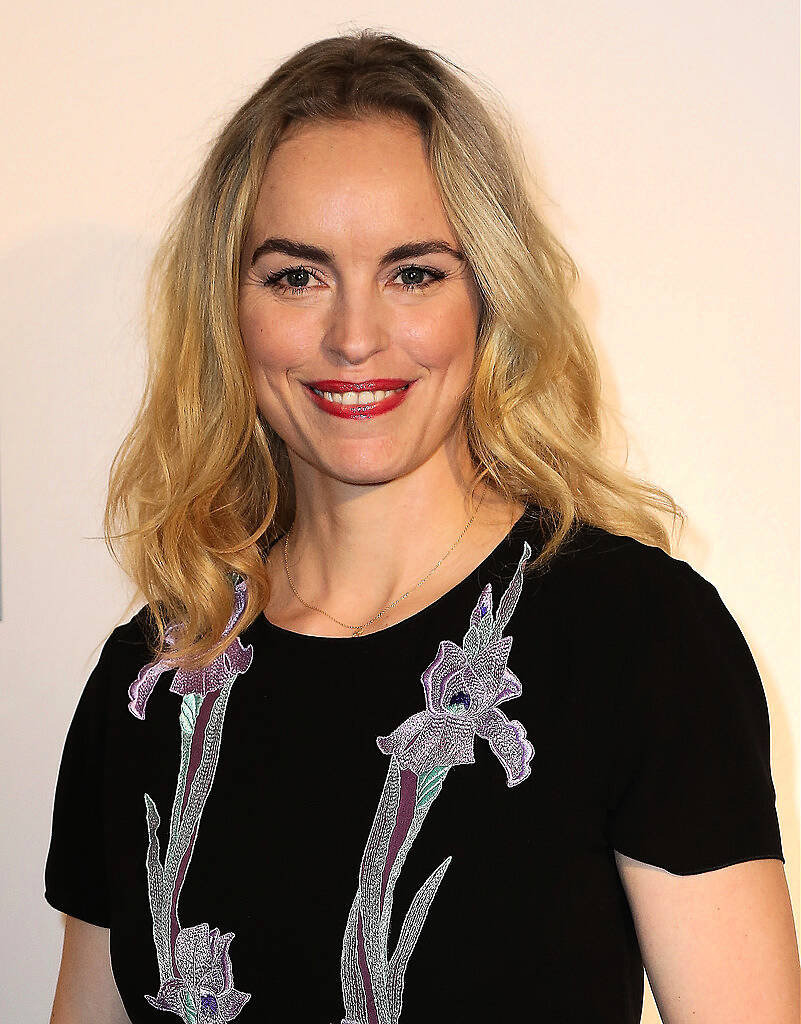 Nina Hoss arrives for the Soiree Francaise Du Cinema during the 65th Berlinale International Film Festival at the French Embassy on February 9, 2015 in Berlin, Germany.  (Photo by Adam Berry/Getty Images)