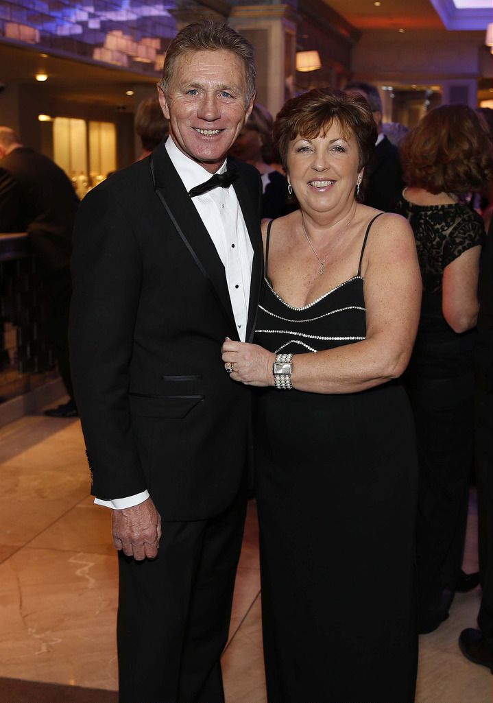 Yvonne and Eamonn Coghlan, pictured at the CMRF Crumlin Gold Ball at the Doubletree by Hilton Hotel on Saturday March 14th.CMRF Crumlin, the principal fundraising body for Our Ladyâ€™s Childrenâ€™s Hospital, Crumlin and the National Childrenâ€™s Research Centre, celebrated its 50th anniversary with The Gold Ball to acknowledge 50 years of fundraising for childrenâ€™s health in Ireland. Pic. Robbie Reynolds