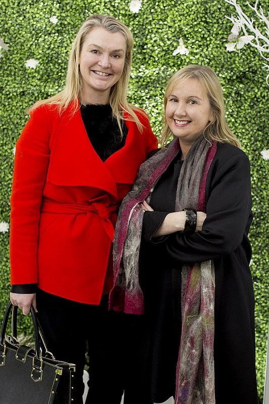 

Tracy Ormiston and Jane McDonnell pictured at the PANDORA Secret Garden to launch its new Spring Summer 2015 collection available at PANDORA stores nationwide or online at <a href="http://www.republicofjewels.ie" rel="nofollow">www.republicofjewels.ie</a> from 12 March 2015. Picture Andres Poveda
