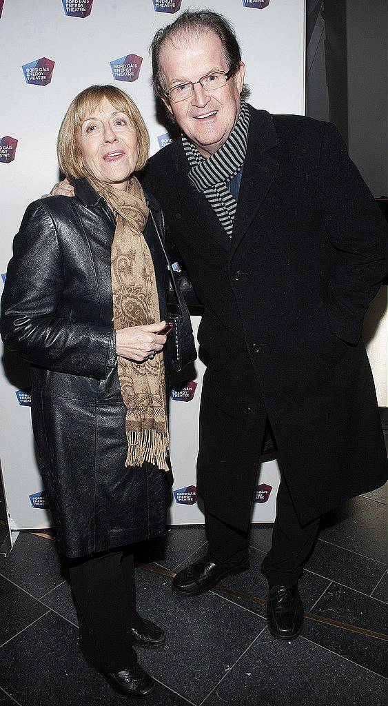 Billie Morton and Aonghus McAnally   pictured at the opening night of Jesus Christ Superstar at The Bord Gais Energy Theatre, Dublin. Pic Brian McEvoy 