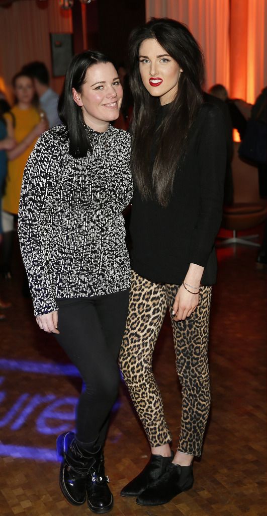 
Corina Gaffey and Rebecca O'Byrne at the launch of Durex's #50GamestoPlay. 

-photo Kieran Harnett
