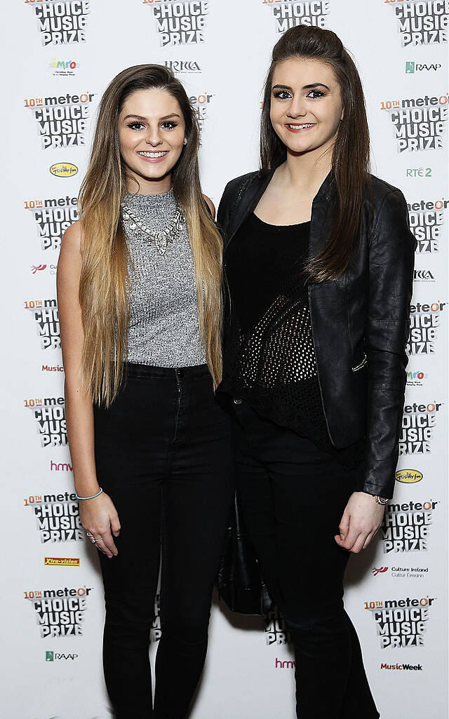 
Shauna Roylance & Shannon Oâ€™Connor pictured at the launch event for the Meteor Choice Music Prize Irish Song of the Year 2014. The best songs of 2014 have now gone to a public vote on meteor.ie/choice.Pic. Robbie Reynolds
 