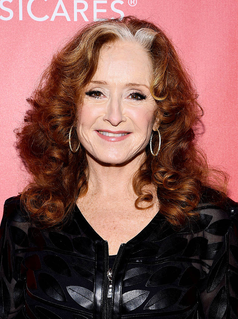 LOS ANGELES, CA - FEBRUARY 06:  Musician Bonnie Raitt attends the 25th anniversary MusiCares 2015 Person Of The Year Gala honoring Bob Dylan at the Los Angeles Convention Center on February 6, 2015 in Los Angeles, California. The annual benefit raises critical funds for MusiCares' Emergency Financial Assistance and Addiction Recovery programs. For more information visit musicares.org.  (Photo by Larry Busacca/Getty Images for NARAS)