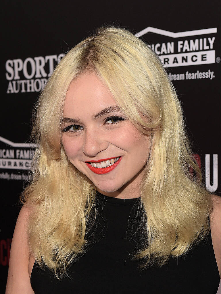 Morgan Saylor attends the premiere of Disney's "McFarland, USA" at the El Capitan Theatre on February 9, 2015 in Hollywood, California.  (Photo by Jason Kempin/Getty Images)