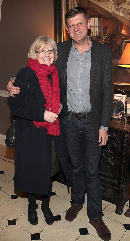 Mary O Sullivan and Brendan O Connor pictured at The Lancome Christmas Celebration at Number 10 Ormonde Quay ,Dublin ..Picture :Brian McEvoy.