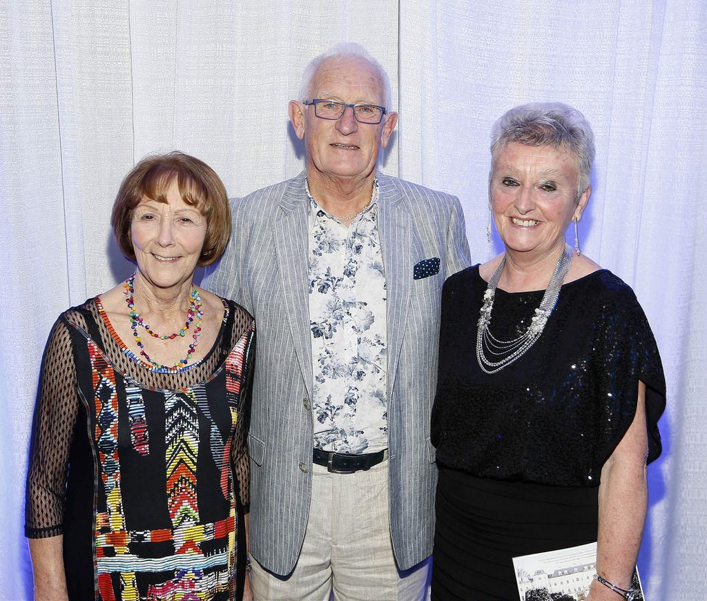 
Patricia Nutty, Paddy and Geraldine Griffin at the Enchanted Winter night in aid of NF Ireland held in the K Club-photo Kieran Harnett