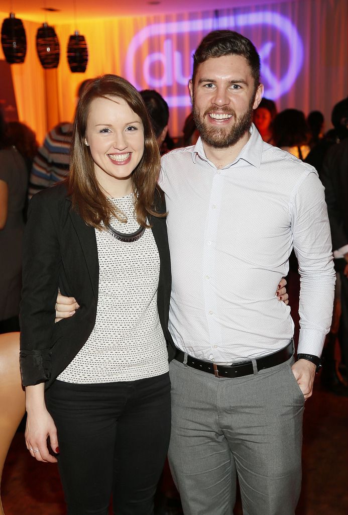 
Genna Patterson and Kevin Murray at the launch of Durex's #50GamestoPlay. 
-photo Kieran Harnett