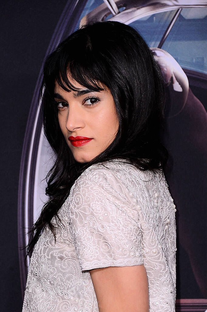 Sofia Boutella attends "Kingsman: The Secret Service" New York Premiere at SVA Theater on February 9, 2015 in New York City.  (Photo by Stephen Lovekin/Getty Images)