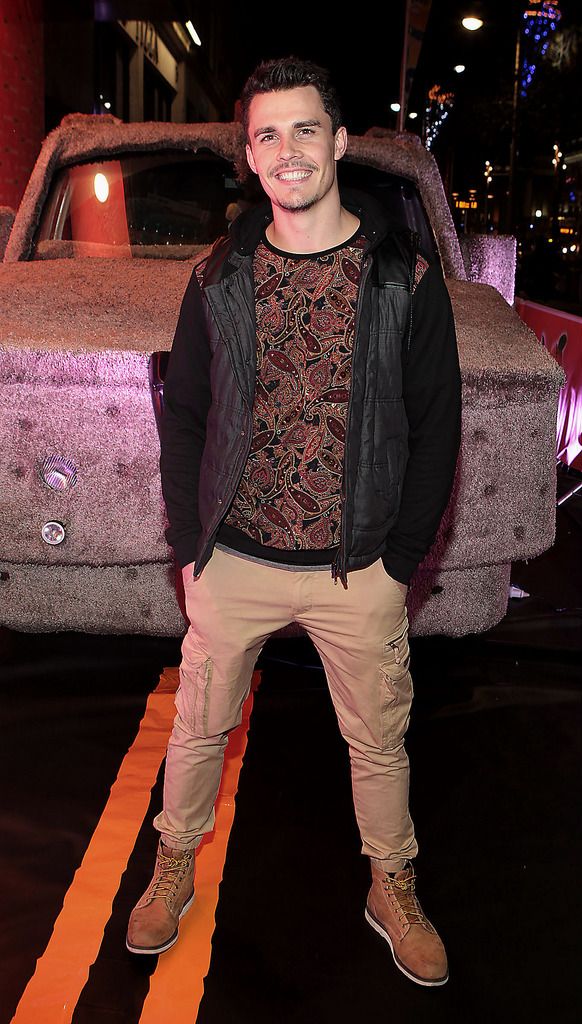 Home and Away actor  Andrew Morley at The Irish Premiere screening of Dumb and Dumber To at The Savoy Cinema Dublin.Pic:Brian McEvoy.