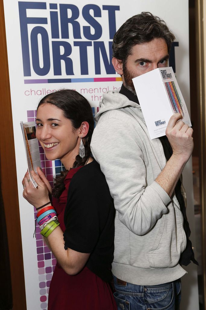 Pictured at the The Clarence Hotel Wellington Quay, Dublin at the launch of First Fortnight 2015 festival programme was Edel Doran and Aidan Murphy.

 Picture Conor McCabe Photography.