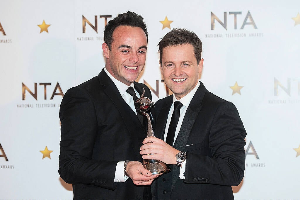 Featuring:  Declan Donnelly, Anthony McPartlin

Daniel Deme/WENN.com