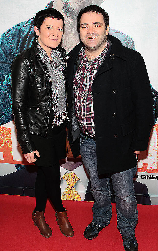 Valerie O Neill and Darren Cooke pictured at the Irish premiere screening of Will Ferrell's new film Get hard at the Screen Cinema ,Dublin
Picture:Brian McEvoy