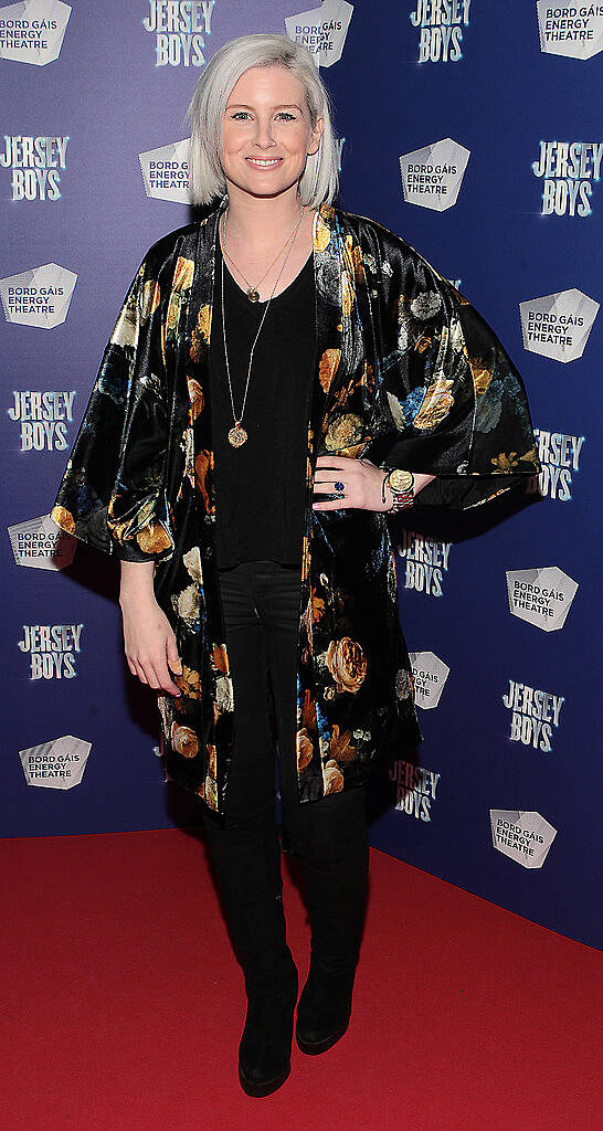 Sinead Kennedy  at the opening night of Jersey Boys at the Bord Gais Energy Theatre,Dublin,.Picture:Brian McEvoy.