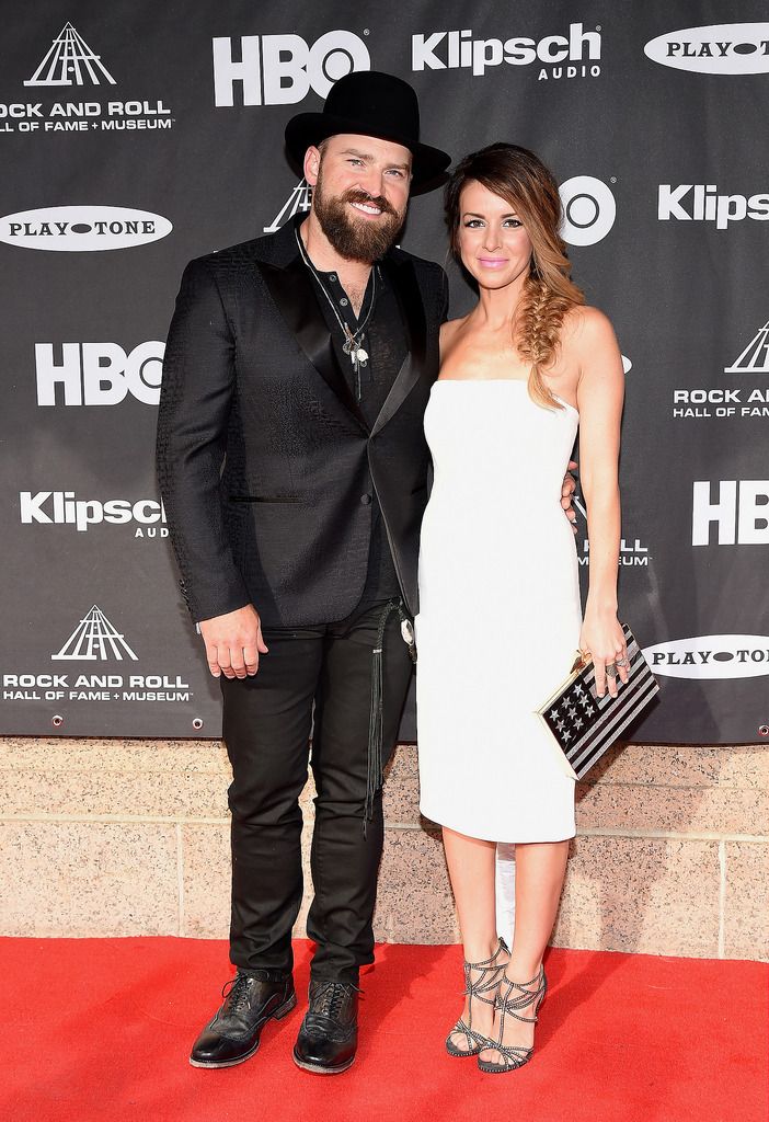 CLEVELAND, OH - APRIL 18:  Musician Zac Brown (L) attends the 30th Annual Rock And Roll Hall Of Fame Induction Ceremony at Public Hall on April 18, 2015 in Cleveland, Ohio.  (Photo by Michael Loccisano/Getty Images)