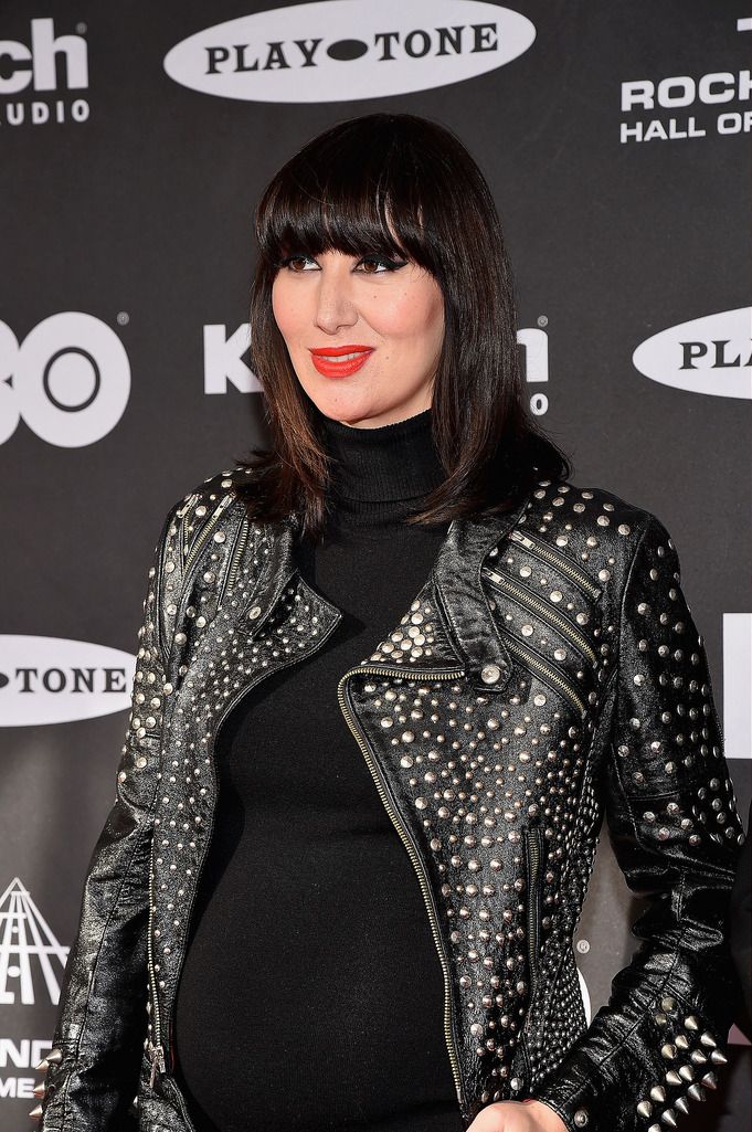 CLEVELAND, OH - APRIL 18:  Karen O attends the 30th Annual Rock And Roll Hall Of Fame Induction Ceremony at Public Hall on April 18, 2015 in Cleveland, Ohio.  (Photo by Michael Loccisano/Getty Images)