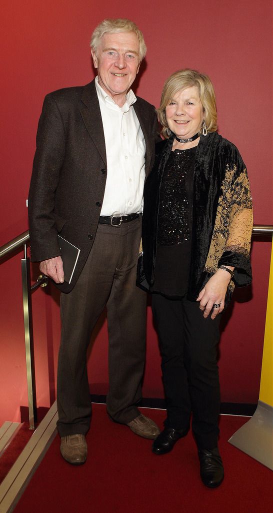 Eamon Morrissey and Anne Morrissey  at the Abbey Theatre's 110th birthday celebrations over the weekend  

Pic :Brian McEvoy.