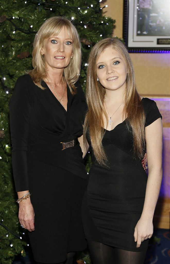 
Anita and Rebecca Mansfield at the Enchanted Winter night in aid of NF Ireland held in the K Club-photo Kieran Harnett