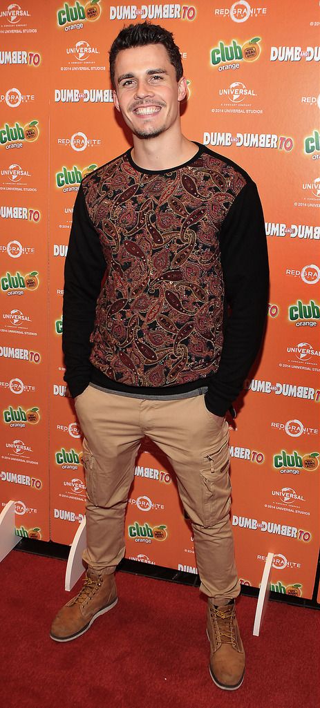 Home and Away Actor Andrew Morley    at The Irish Premiere screening of Dumb and Dumber To at The Savoy Cinema Dublin.Pic:Brian McEvoy.