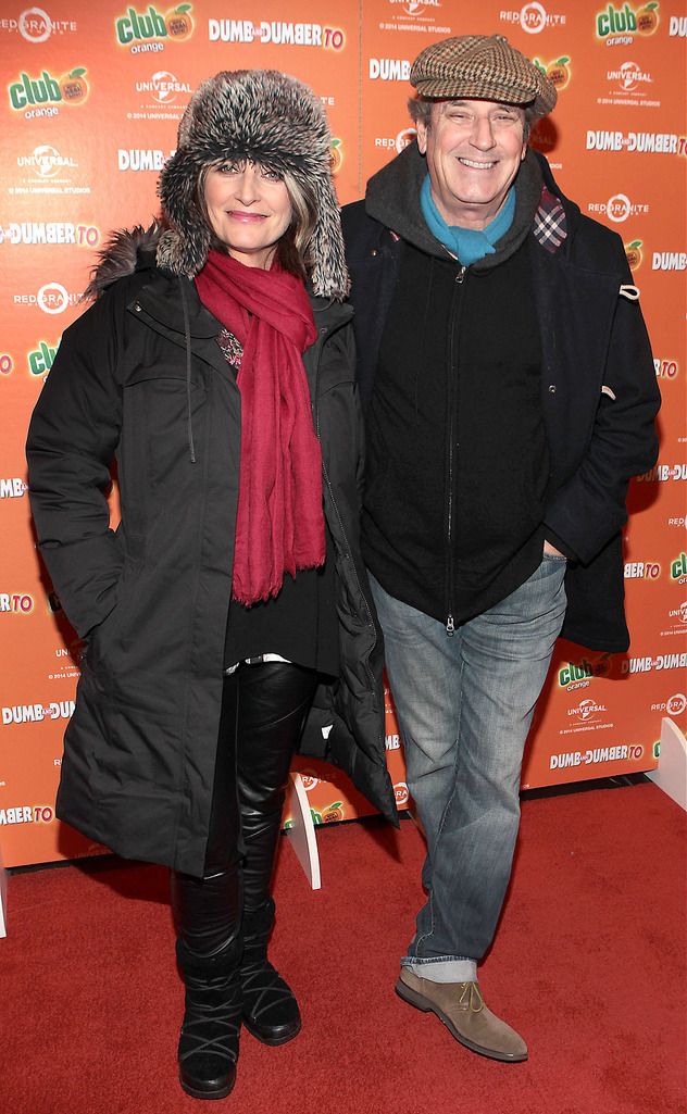 Cathy O Connor and Marc Flanagan  at The Irish Premiere screening of Dumb and Dumber To at The Savoy Cinema Dublin.Pic:Brian McEvoy.