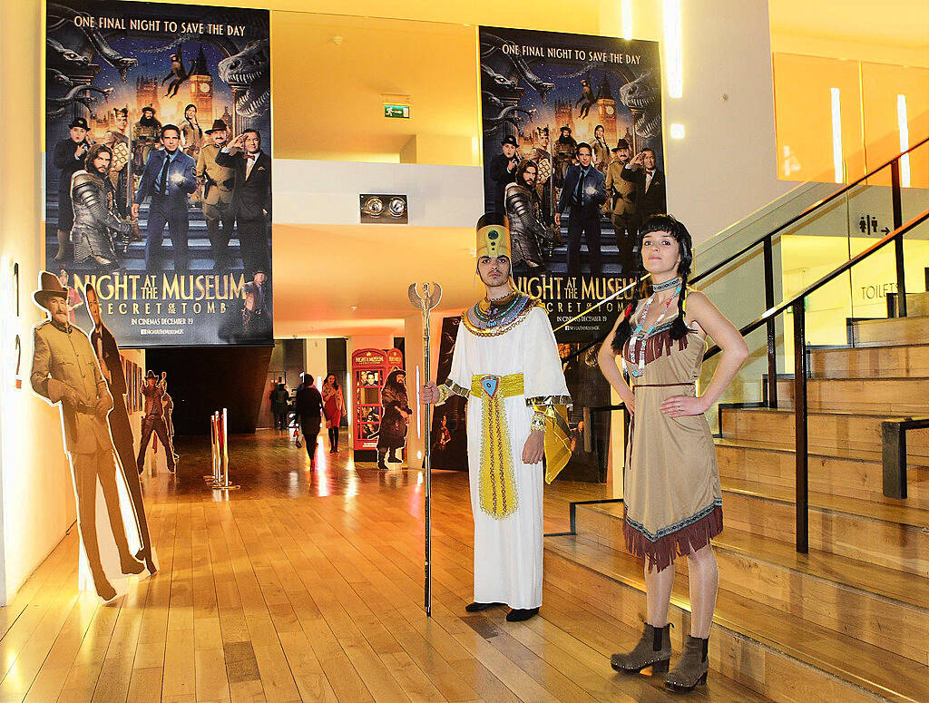  The Irish Premiere screening of Night at the Museum -Secret of the Tomb at the Lighthouse Cinema ,Dublin.Pic:Brian McEvoy