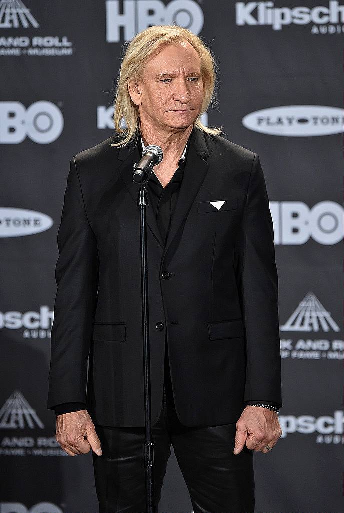 CLEVELAND, OH - APRIL 18:  Musician Joe Walsh attends the 30th Annual Rock And Roll Hall Of Fame Induction Ceremony at Public Hall on April 18, 2015 in Cleveland, Ohio.  (Photo by Mike Coppola/Getty Images)