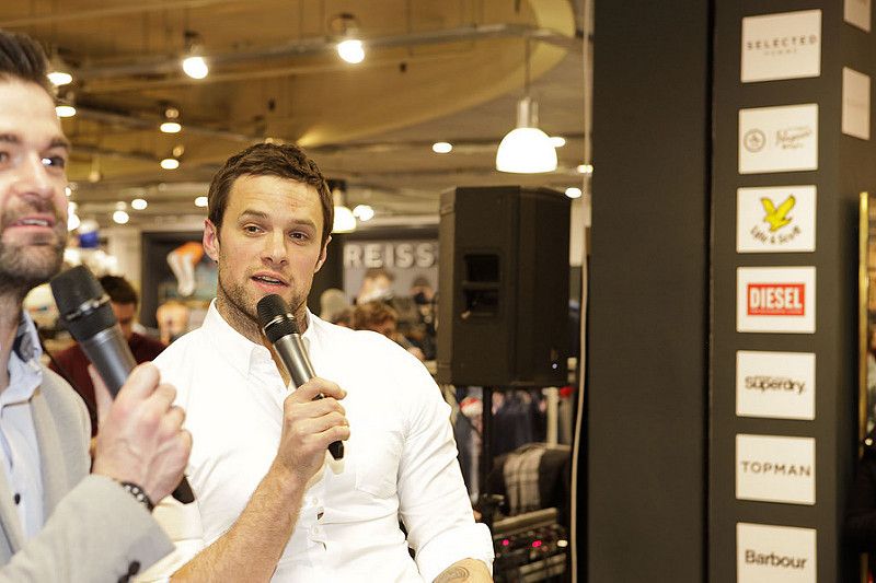 Bressie Talks at Arnotts Mens Wear Live events in association with Entertainment.ie.